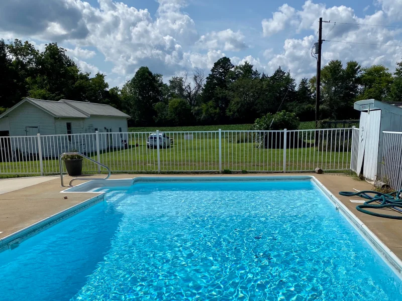 Seasonal outdoor pool