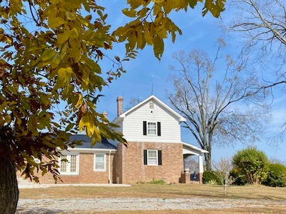 Southern view of Bellfield farmhouse